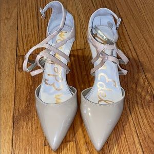 SAM EDELMAN NUDE PUMP